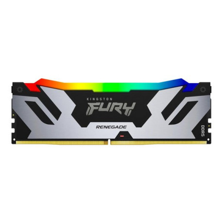 Kingston FURY Renegade RGB - DDR5 - modulo - 16 GB - DIMM 288-PIN - 7600 MHz / PC5-60800 - CL38 - 1.45 V - senza buffer - on-di