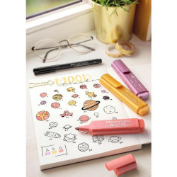 Faber Castell TEXTLINER 46 METALLIC - Confezione da 4