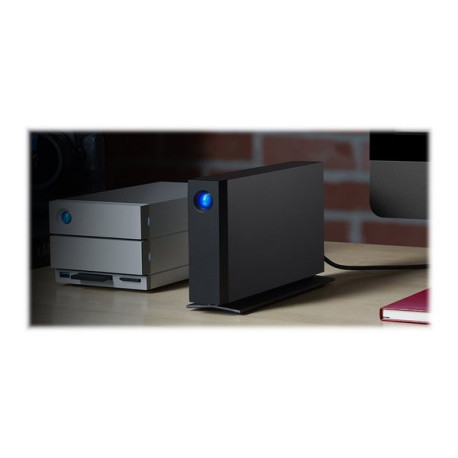 LaCie d2 Professional STHA4000800 - HDD - 4 TB - esterno (desktop) - USB 3.1 (USB-C connettore) - con Seagate Rescue Data Recov