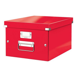 Leitz Click & Store WOW - Scatola per archiviazione - medium - per A4 - rosso