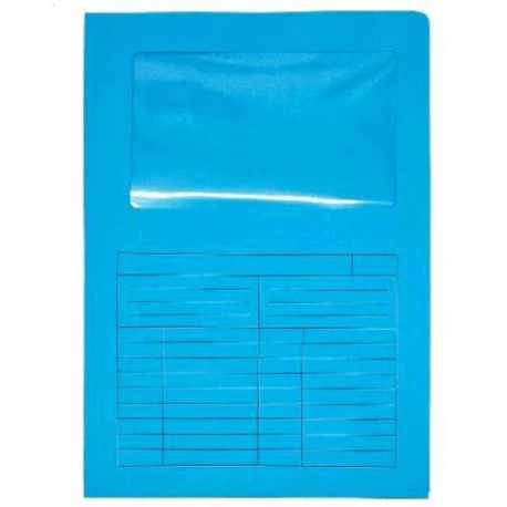 Fraschini CF20 CARTELLINE CFINESTRA 200GR BLU