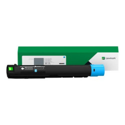 Lexmark - Ciano - originale - cartuccia toner LCCP, LRP - per Lexmark CX930dse