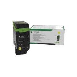 Lexmark - Extra High Yield - giallo - originale - scatola - cartuccia toner LCCP, LRP - per P/N: CS632DWE