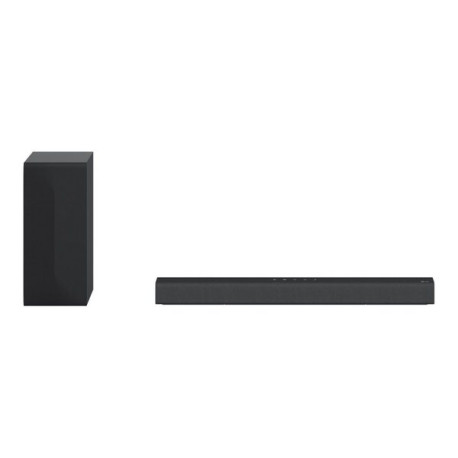 LG S40Q - Sistema soundbar - 2.1 canali - senza fili - Bluetooth - Controllato da app - 300 Watt (Totale) - nero