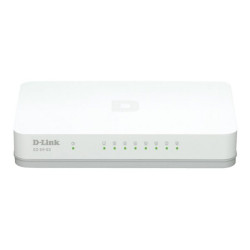 D-Link GO-SW-8G - Switch - unmanaged - 8 x 10/100/1000 - desktop