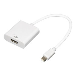 Link - Adattatore video - Mini DisplayPort maschio a HDMI femmina - 15 cm - supporto 1080p