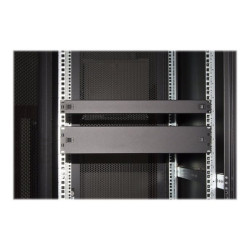 LINK - Pannello di riempimento - montaggio su rack - nero, RAL 9005 - 1U - 19"