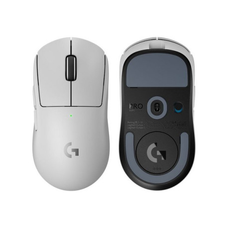 Logitech G PRO X SUPERLIGHT 2 - Mouse - ottica - 5 pulsanti - senza fili - LIGHTSPEED - ricevitore LIGHTSPEED Logitech - bianco