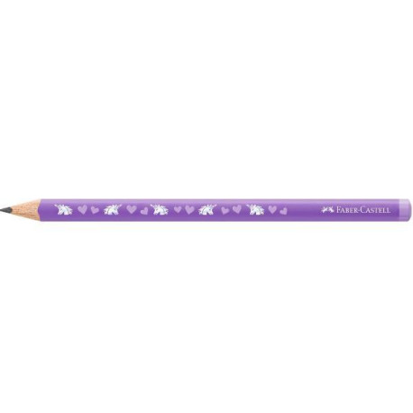 Faber Castell MATITA DI GRAFITE UNICORNO JUMBO HB VIOLA
