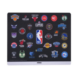 Nilox - Tappetino per mouse - NBA - nero