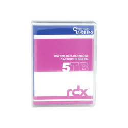 Overland Tandberg - Cartuccia RDX HDD - 5 TB - nero - per Tandberg Data RDX QuikStation 4, RDX QuikStation 8, RDX QuikStor