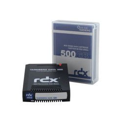 Overland Tandberg RDX QuikStor - Cartuccia RDX HDD - 500 GB - per Tandberg Data RDX QuikStation 4, RDX QuikStation 8, RDX QuikS