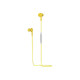 Pantone - Auricolari con microfono - in-ear - Bluetooth - senza fili, cablato - jack 3,5 mm - giallo