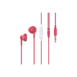 Pantone - Auricolari con microfono - in-ear - cablato - jack 3,5 mm - rosa