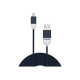 Pantone - Cavo Lightning - USB maschio a Lightning maschio - 1.5 m - blu marino - per Apple iPad/iPhone/iPod (Lightning)