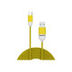 Pantone - Cavo USB - USB-C (M) a USB (M) - 2.4 A - 1.5 m - giallo