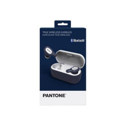 Pantone PT-TWS001N1 - True wireless earphones con microfono - in-ear - Bluetooth - blu