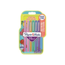 Paper Mate FLAIR - Penna punta in fibra - colori assortiti - medio (pacchetto di 6)