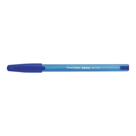 Paper Mate InkJoy 100 - Penna a sfera - blu - 1 mm - medio (pacchetto di 4)