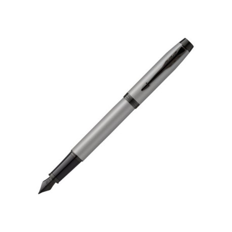 Parker IM Achromatic - Penna stilografica - blu - medio