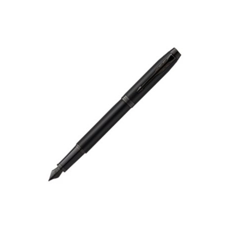 Parker IM Achromatic - Penna stilografica - blu - medio