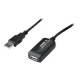 DIGITUS USB 2.0 Repeater Cable DA-73102 - Prolunga USB - USB (M) a USB (F) - USB 2.0 - 20 m - attivo