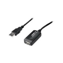 DIGITUS USB 2.0 Repeater Cable DA-73102 - Prolunga USB - USB (M) a USB (F) - USB 2.0 - 20 m - attivo