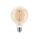 Philips - Lampadina con filamento LED - forma: G95 - trasparente finitura - E27 - 7 W (equivalente 60 W) - classe E - luce bian