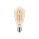 Philips - Lampadina con filamento LED - forma: ST64 - E27 - 7 W (equivalente 60 W) - classe E - luce bianca da calda a fredda -