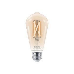 Philips - Lampadina con filamento LED - forma: ST64 - E27 - 7 W (equivalente 60 W) - classe E - luce bianca da calda a fredda -