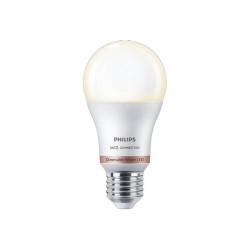 Philips Hue - LED smart bulb - forma: A60 - satinata finitura - E27 - 8 W (equivalente 60 W) - classe F - Luce bianca morbida -