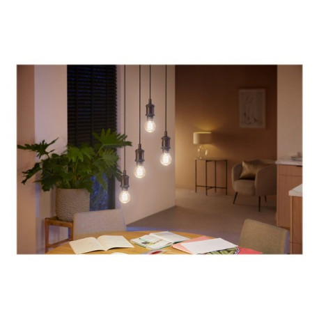 Philips Hue White ambiance - Lampadina con filamento LED - forma: A60 - trasparente finitura - E27 - 7 W (equivalente 40 W) - c