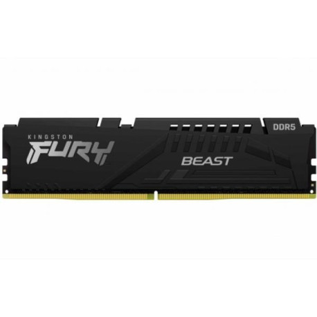 Kingston 128GB 5600MTs DDR5 CL40 DIMM (Kit of 2) FURY Beast Black