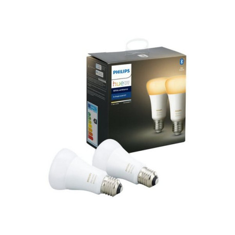 Philips Hue White ambiance - Lampadina LED - forma: A60 - E27 - 8.5 W (equivalente 60 W) - classe A+ - luce bianca da calda a f