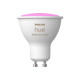 Philips Hue White and Color Ambiance - Lampadina LED - GU10 - 4.3 W (equivalente 35 W) - classe G - 16 milioni di colori - 2000