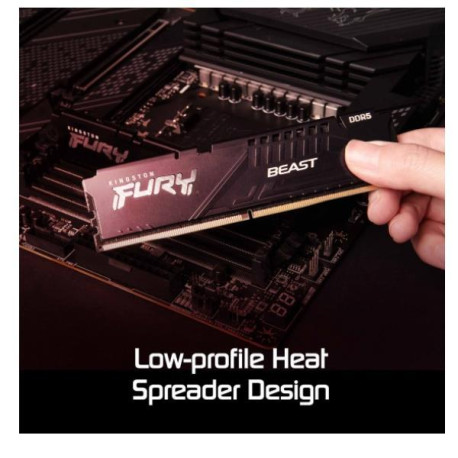 Kingston 32GB 5200MTs DDR5 CL40 DIMM FURY Beast Black