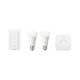 Philips Hue White and Color Ambiance Starter Kit - Set per illuminazione wireless - lampadina LED x 2 - E27 - totale: 18 W - cl