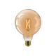 Philips Smart - Lampadina con filamento LED - forma: G125 - E27 - 7 W (equivalente 50 W) - classe F - bianco regolabile da cald