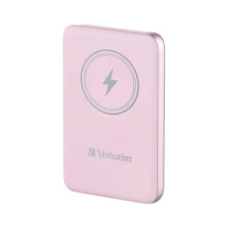 Power Bank Wireless Magnetico 10000 mAh Rosa_ Verbatim