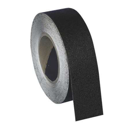 Rotolo antiscivolo - impermeabile - 100 mm x 18,3 m - nero