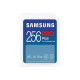 Samsung PRO Plus MB-SD256S - Scheda di memoria flash - 256 GB - Video Class V30 / UHS-I U3 / Class10 - UHS-I SDXC - bianco