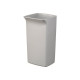 DURABLE DURABIN - Bidone rifiuti - quadrato - 40 L - grigio