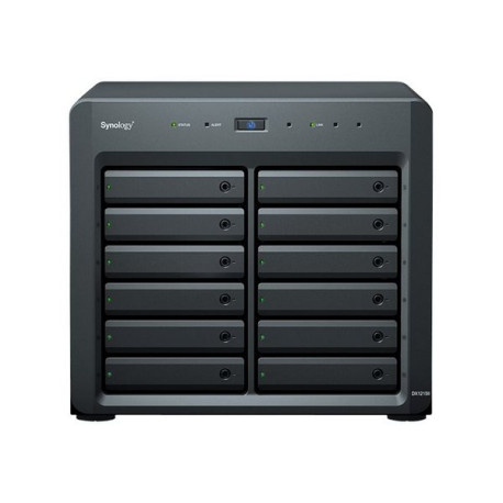 Synology DX1215II - Array unità disco rigido - 12 alloggiamenti (SATA-600) - InfiniBand (esterna)