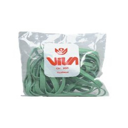 Viva - Elastici - 0.8 cm x 18.5 cm - 100 g - verde