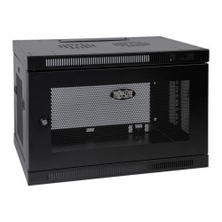 Tripp Lite 9U Wall Mount Rack Enclosure Server Cabinet w/ Door & Side Panels - Rack cabinet - montaggio a parete - nero - 9U - 