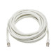 Tripp Lite Cat8 25G/40G-Certified Snagless S/FTP Ethernet Cable (RJ45 M/M), PoE, White, 25 ft. - Cavo patch - RJ-45 (M) a RJ-45