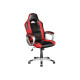 Trust Gaming GXT 705 Ryon Gaming - Sedia da gaming - ergonomico - braccioli - ad anello - girevole - pelle di poliuretano - ner