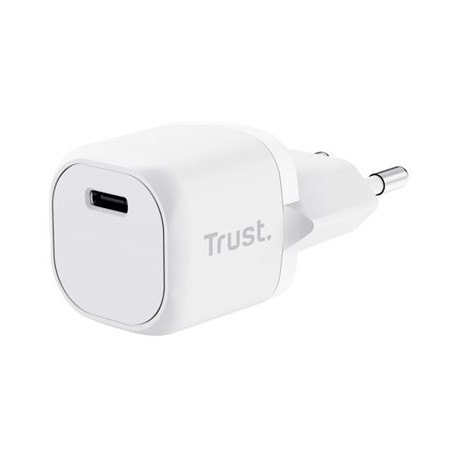 Trust Maxo - Alimentatore - ultra small - 20 Watt - 3 A - Power Delivery 3.0 + PPS (24 pin USB-C) - bianco