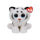 Ty Beanie Babies - Tundra Tiger Medio - 33 cm - bianco e nero