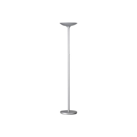 Unilux Essential Varialux - Piantana torchiere - LED - 22 W - classe A+ - 3000 K - grigio metallo